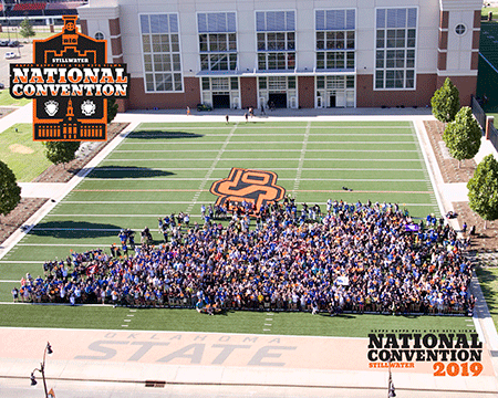 38th National Convention held at Oklahoma State University in Stillwater, OK