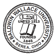 Beta Mu Chapter installed at Baldwin-Wallace College